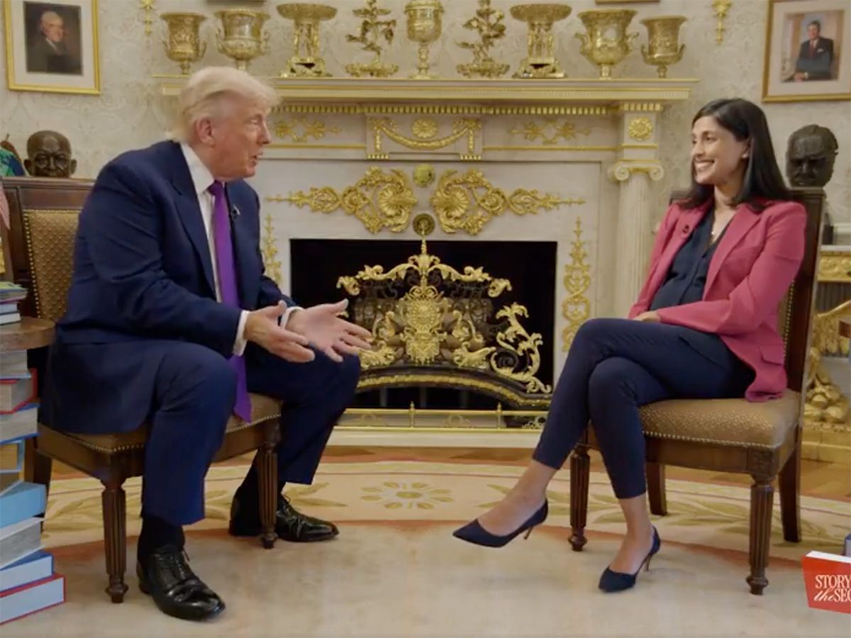 Trump Discusses Presidential Histories and Self-Reflection in Children's Podcast