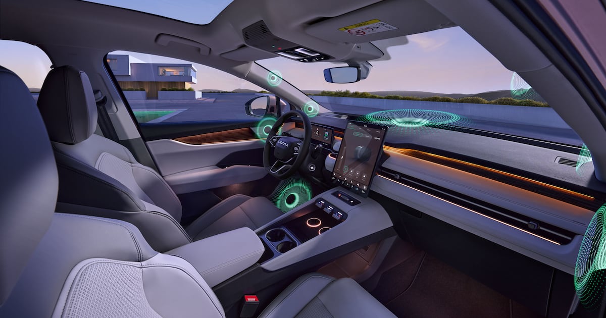 Sonos y Škoda colaboran en tecnología de audio para vehículo eléctrico