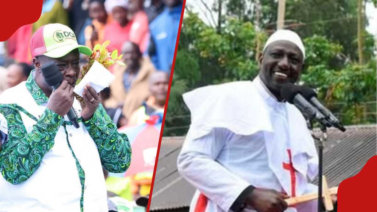 Kenyan President Ruto Challenges Gachagua Over 2022 Mt Kenya Vote Claims