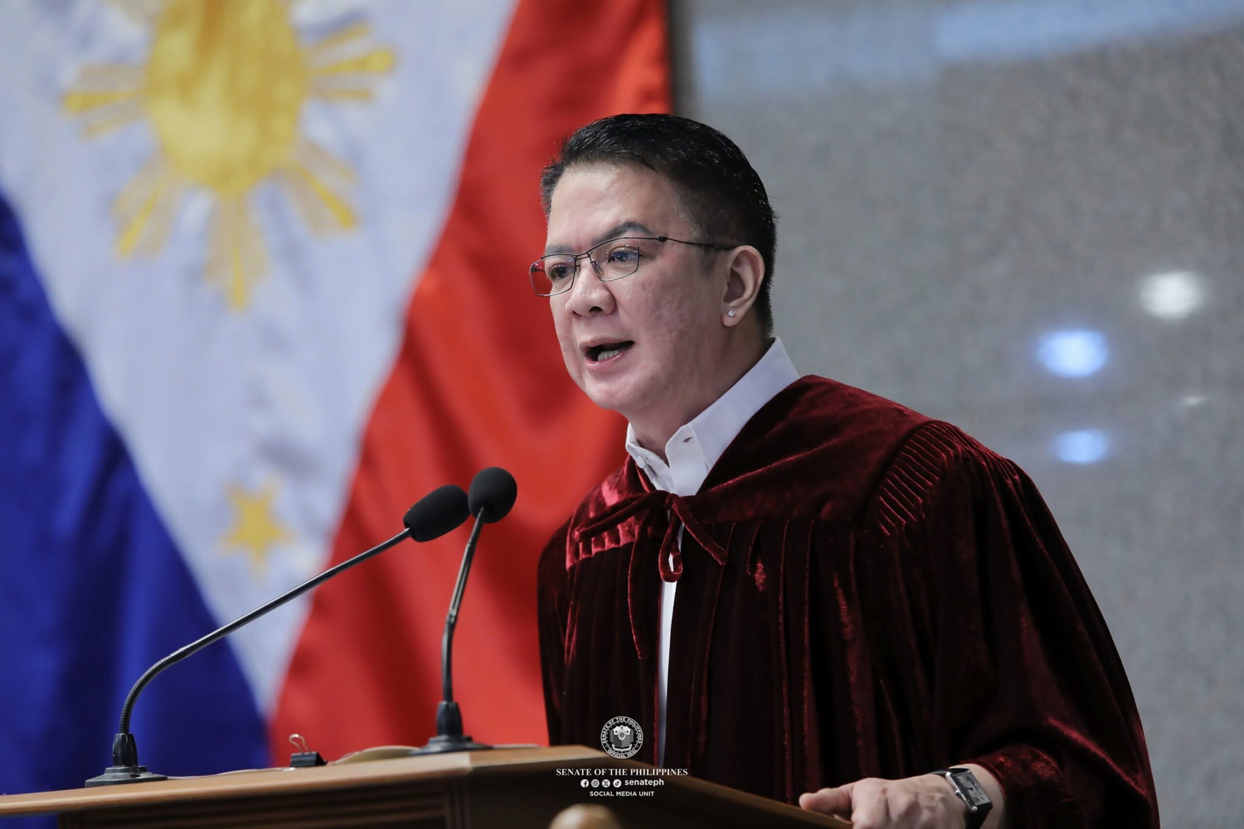 Chiz Escudero's Role in Sara Duterte's Impeachment Trial