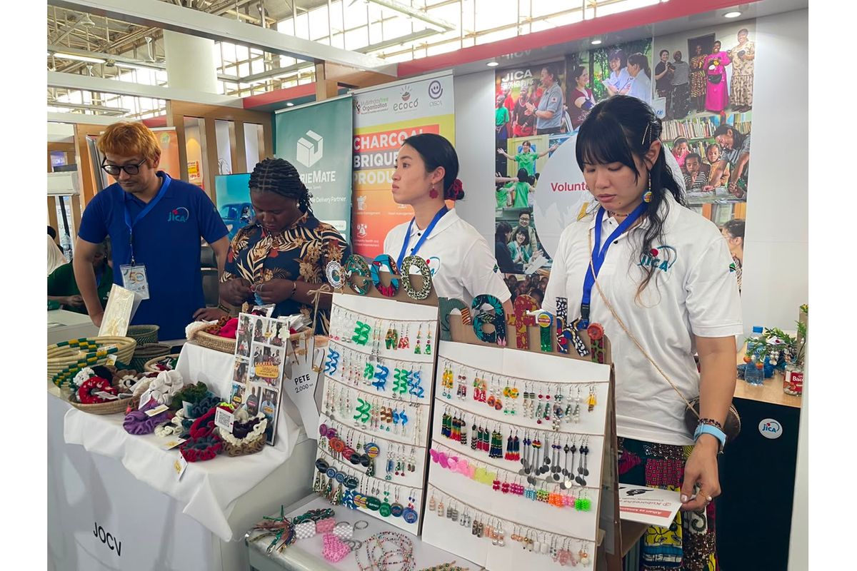 JICA supports Tanzanian women and youth in developing self-employment skills through training programs