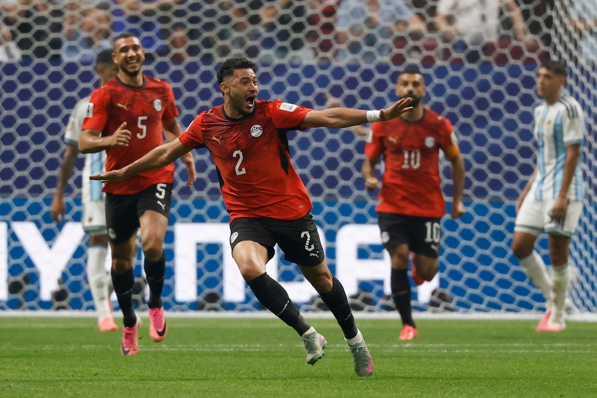 Argentina Trails Egypt 1-0 at World Cup Round of 16