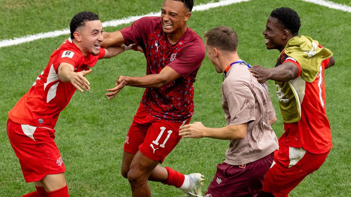 Switzerland advances to World Cup quarters for first time since 1954 after penalty shootout victory over Colombia