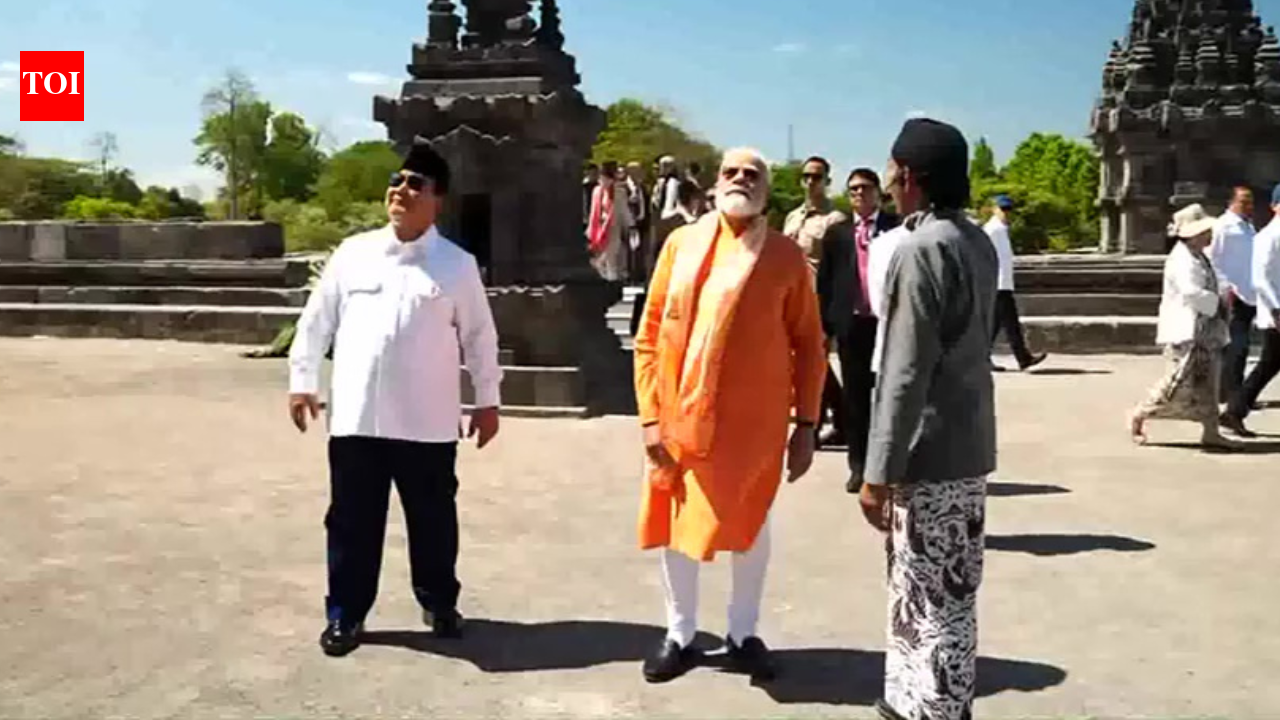 PM Modi visits Indonesia's Prambanan Temple as India and Indonesia deepen cultural heritage cooperation