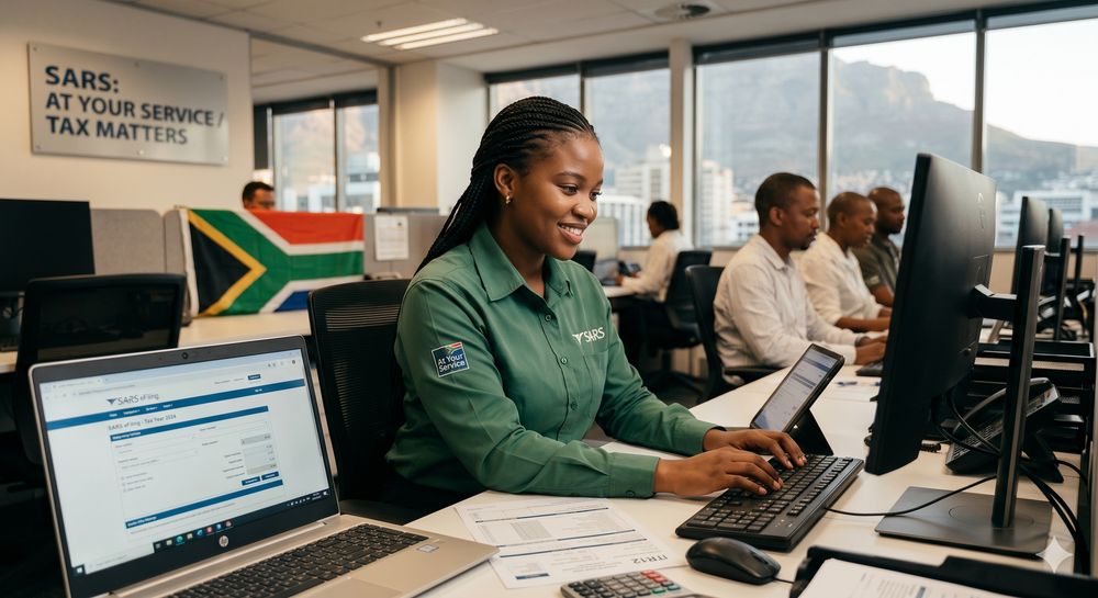 SARS processes tax refunds and provides status checks for 2026