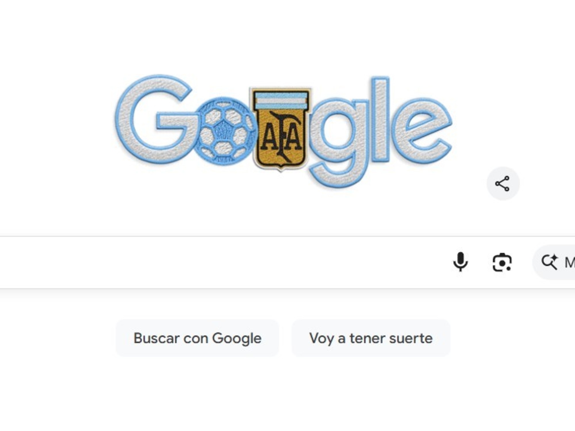 Google registra récord de uso tras partido de Argentina en Mundial 2026