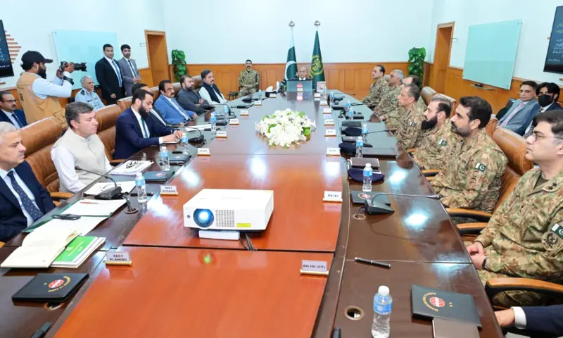 PM Shehbaz Announces Joint Civil-Military Effort to Combat Terrorism in Balochistan
