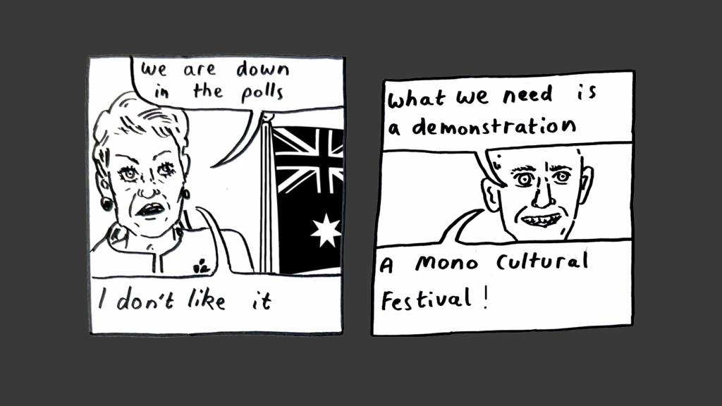 Pauline Hanson's Support Wanes as Monocultural Festival Proposed