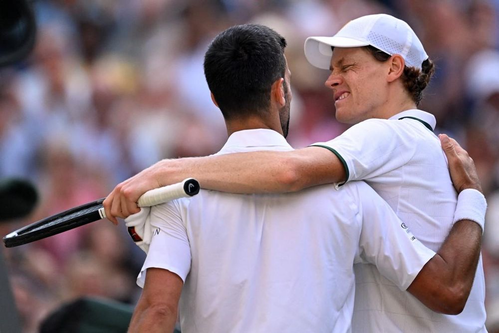Jannik Sinner advances to Wimbledon final after defeating Novak Djokovic