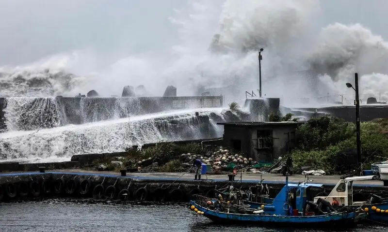 Typhoon Bavi Causes Widespread Evacuations Across China, Japan, and Taiwan