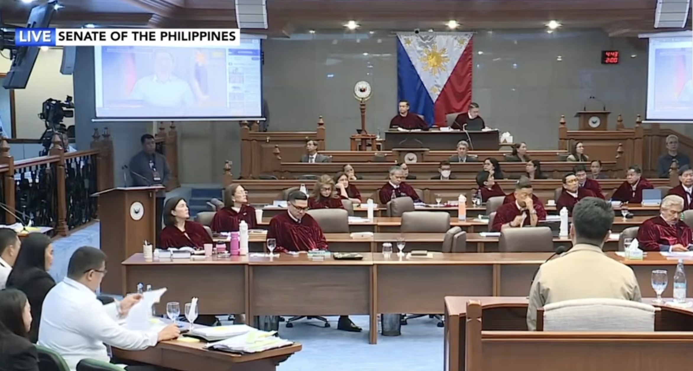 Lacson Proposes On-Site Witnesses to Expedite Sara Duterte Impeachment Trial