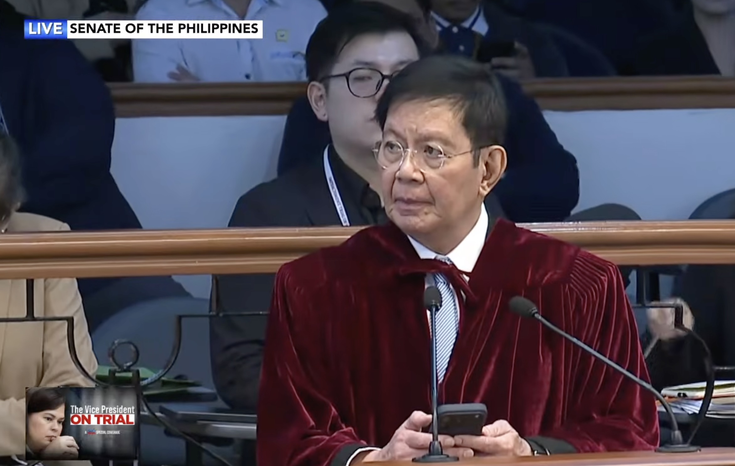 Senator Lacson Urges Early Resolution of Voting Threshold in Sara Duterte Impeachment Trial