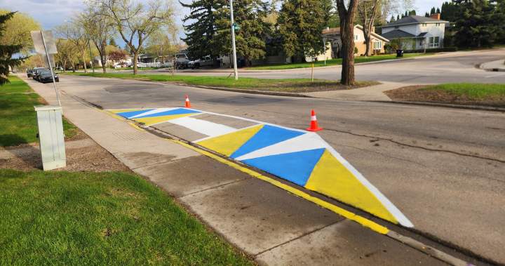 Saskatoon Resident Takes Initiative to Improve Pedestrian Safety with Crosswalk Paintings