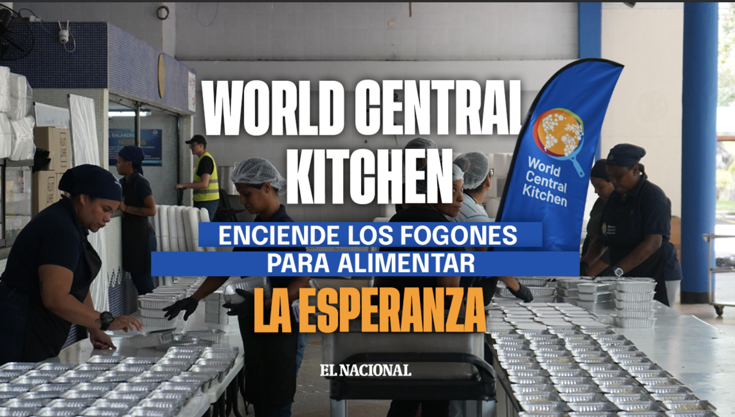 Operación de rescate y alimento en La Guaira tras el terremoto