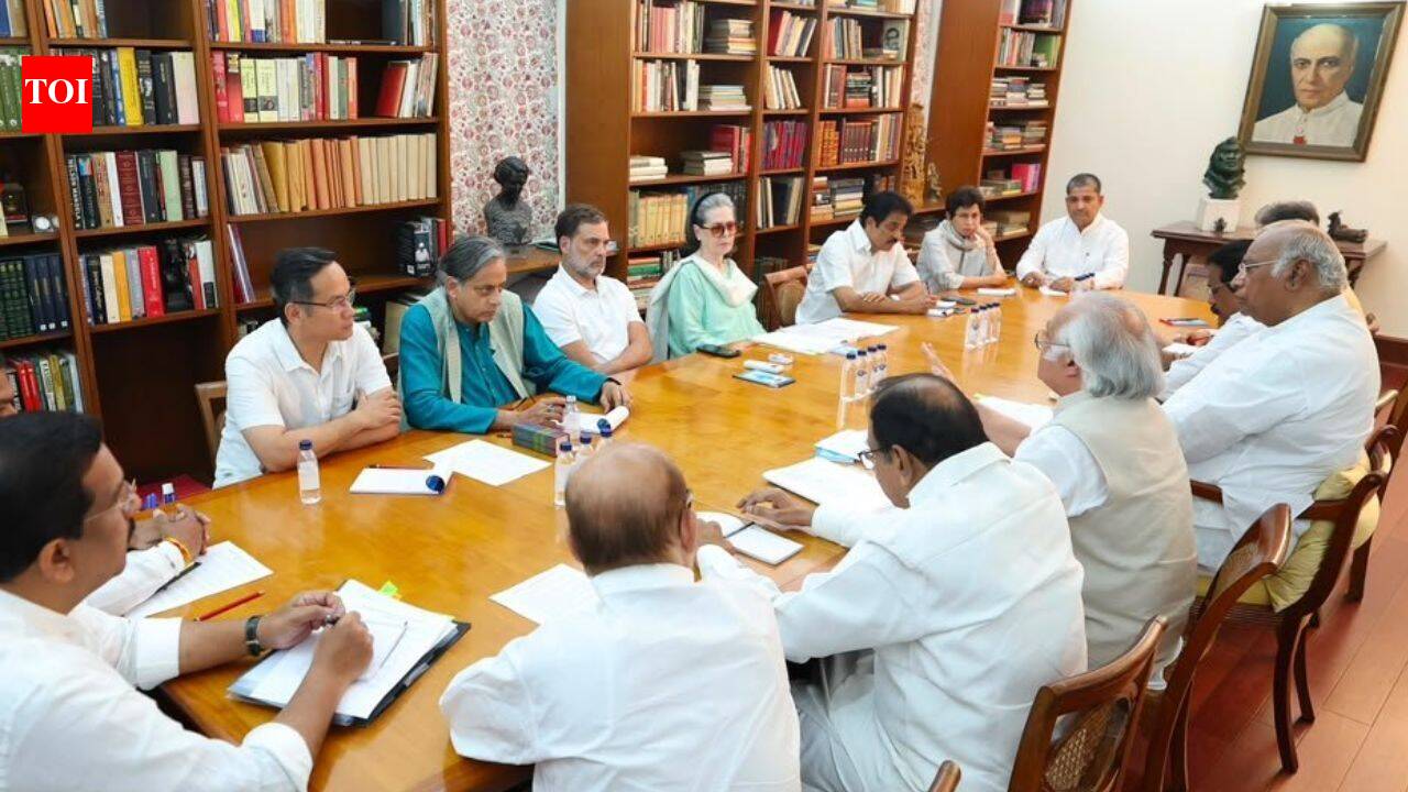 Congress outlines Parliament strategy, vows to oppose Delimitation Bill and raise corruption, inflation and governance issues during Monsoon Session