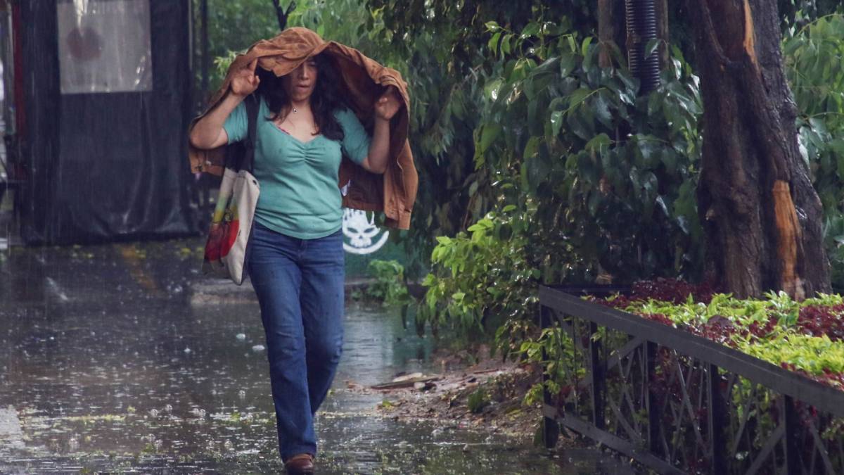 Lluvias intensas y tormentas eléctricas afectan al norte, centro y sur de México