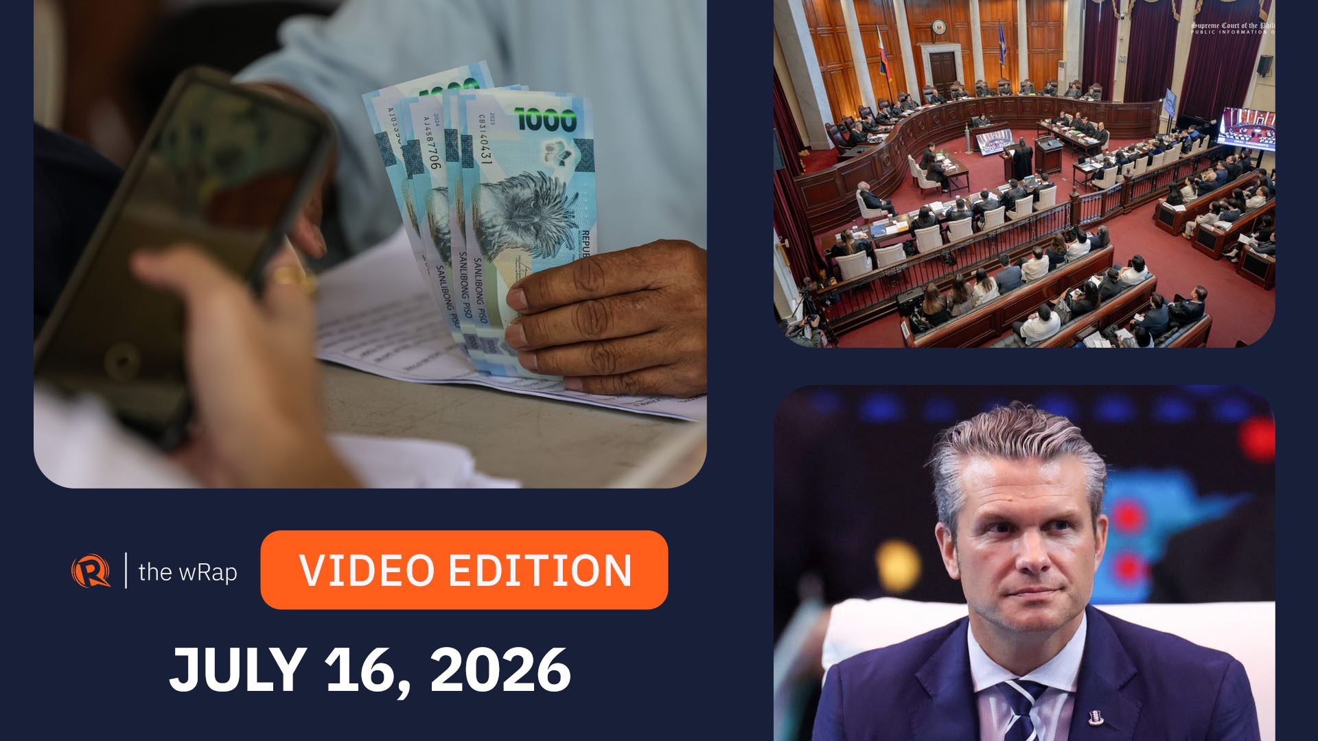 Key News: Middle East Crisis, Cash Aid, and Legal Developments