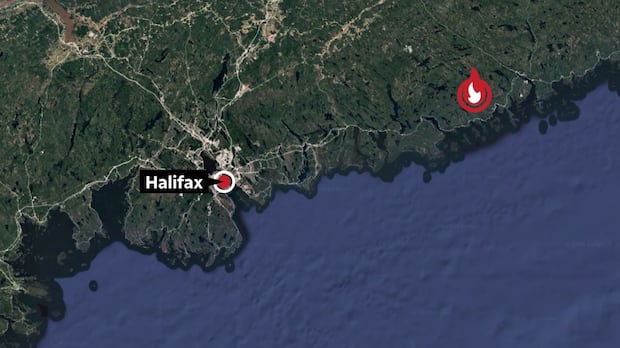 Evacuation Order Issued for Mooseland Road Wildfire in Nova Scotia