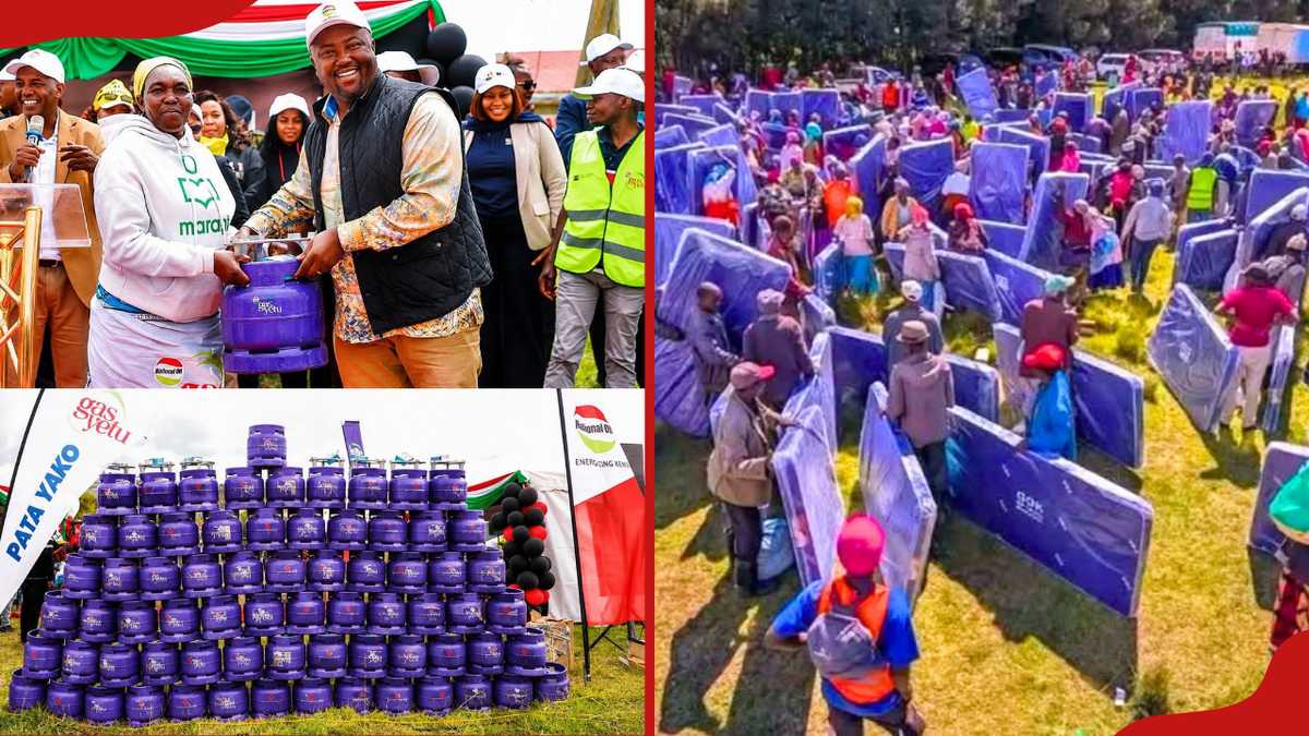 UDA MPs urge Ol Kalou residents to return gas cylinders following by-election loss
