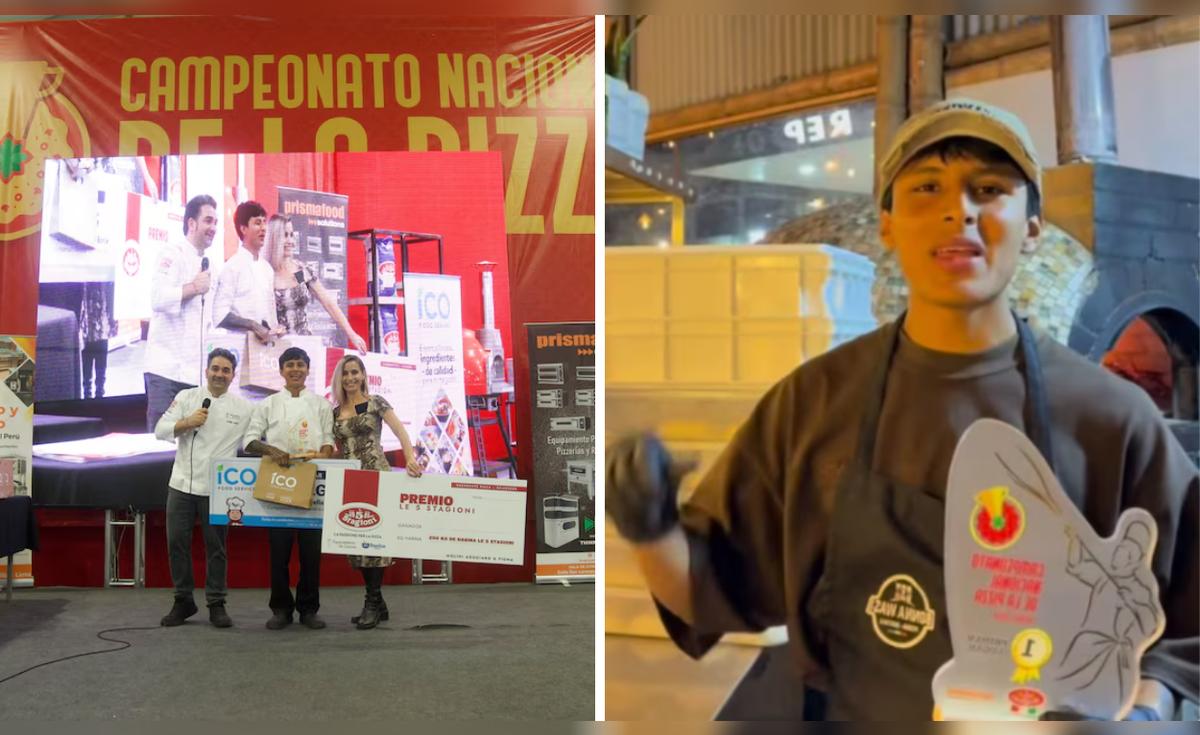 Joven oxapampino representará al Perú en el Campeonato Mundial de la Pizza