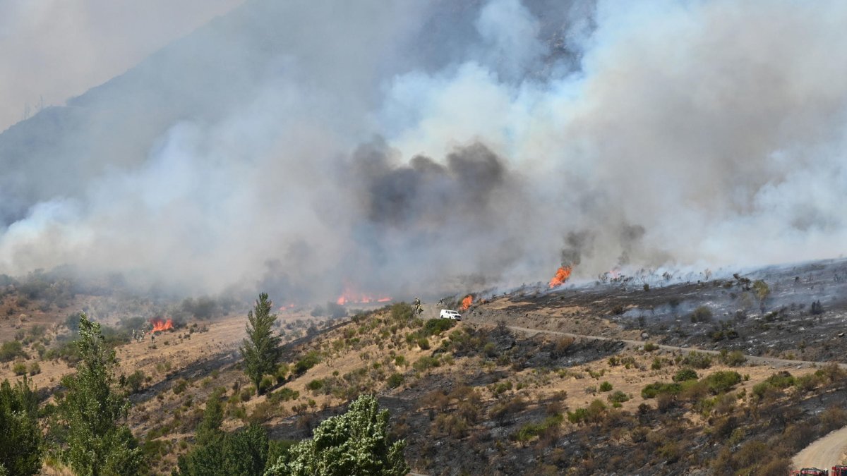 Severe Forest Fire Devastates 7,600 Hectares in Zaragoza, Spain