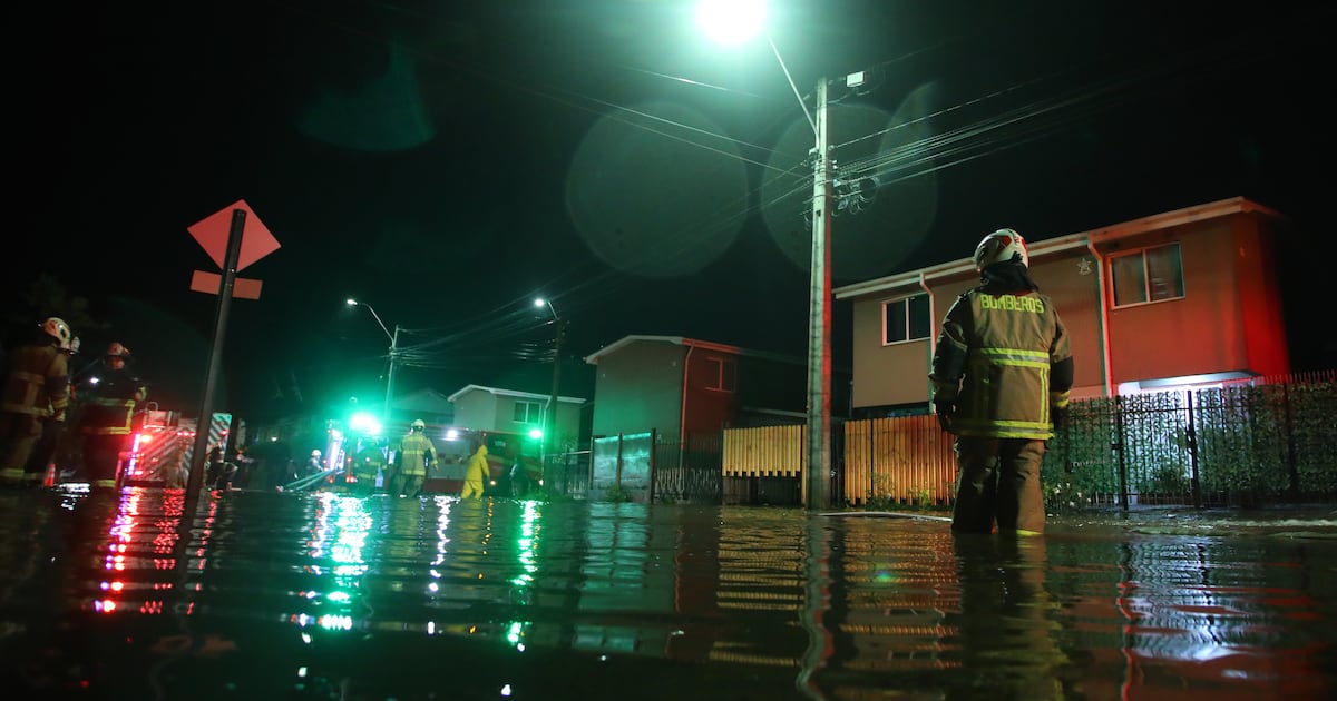 Sistema frontal deja 516 damnificados y 5 mil viviendas dañadas en Chile
