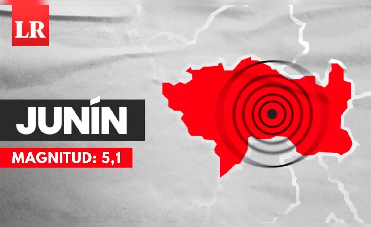 Dos sismos de 5,1 y 3,4 sacuden Chupaca en Junín: reporte del IGP