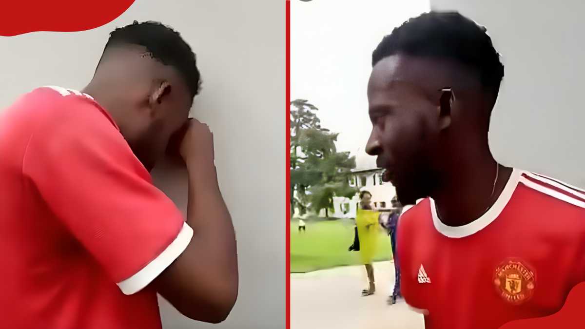 Heartbroken Man Cries After Breakup, Women Comfort Him in Nairobi