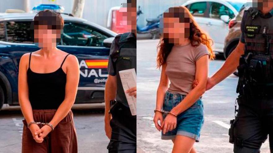 Dos activistas detenidas por daños a inmobiliarias en campaña antiturística