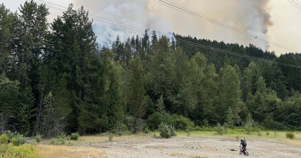 Fire near Pemberton, B.C. is under control, but smoke remains a concern