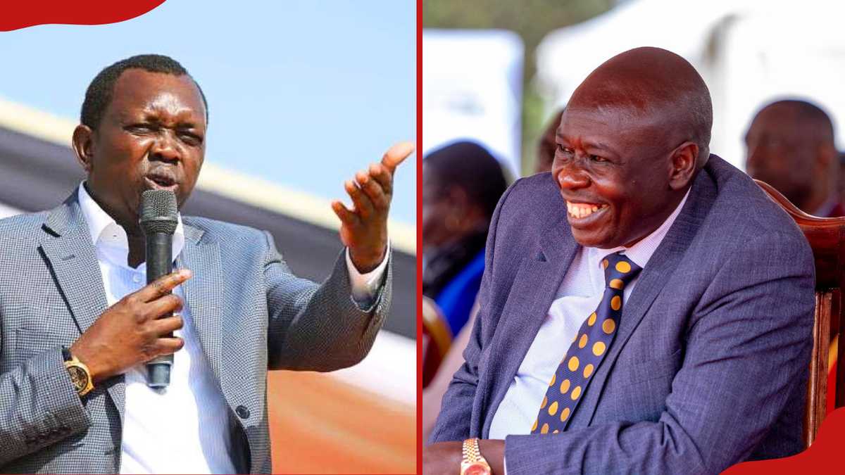 Kapseret MP Urges Tough Action Against Former Deputy President Rigathi Gachagua