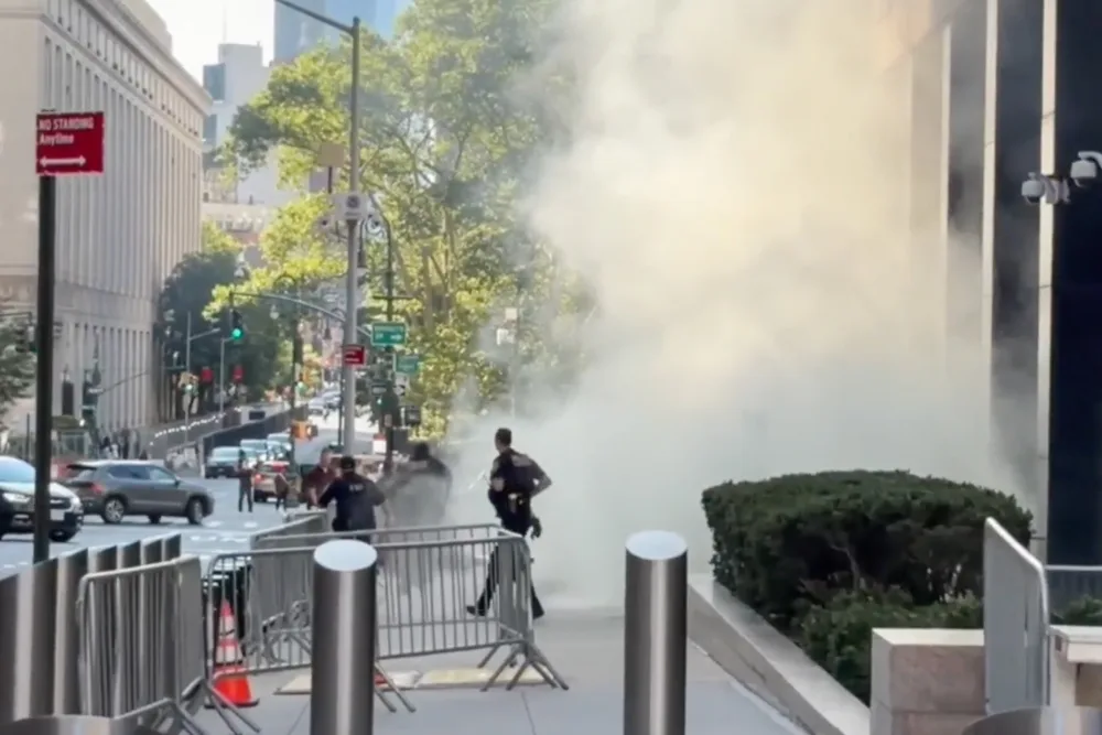 Venezolano detonó artefacto frente a tribunales federales en Nueva York