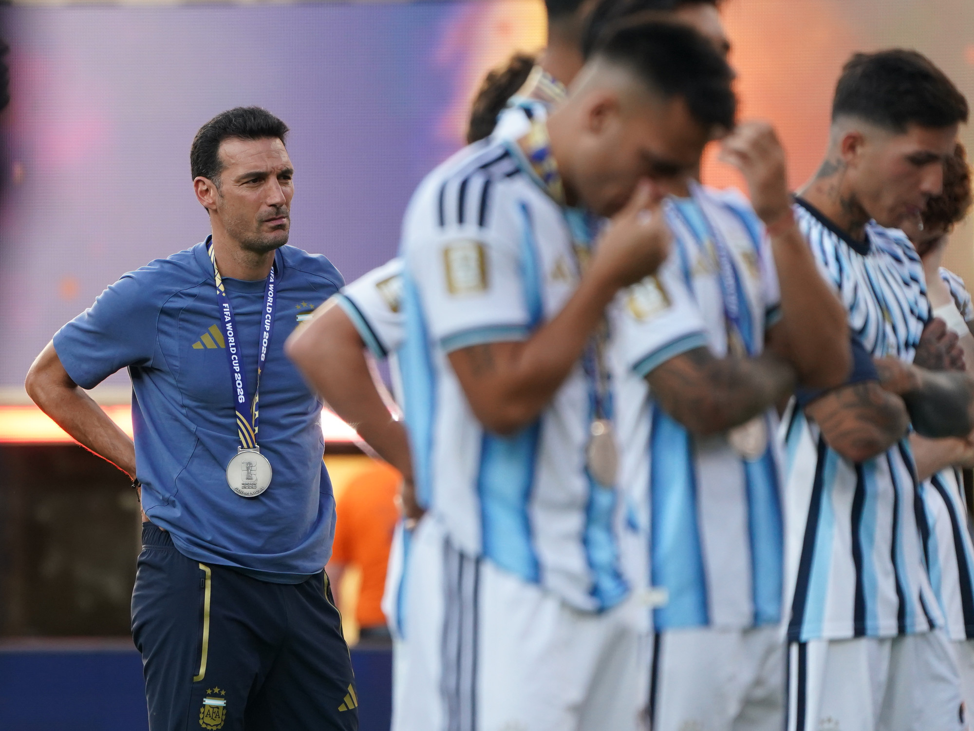 Argentina se enfrenta a la derrota en la final del Mundial 2022