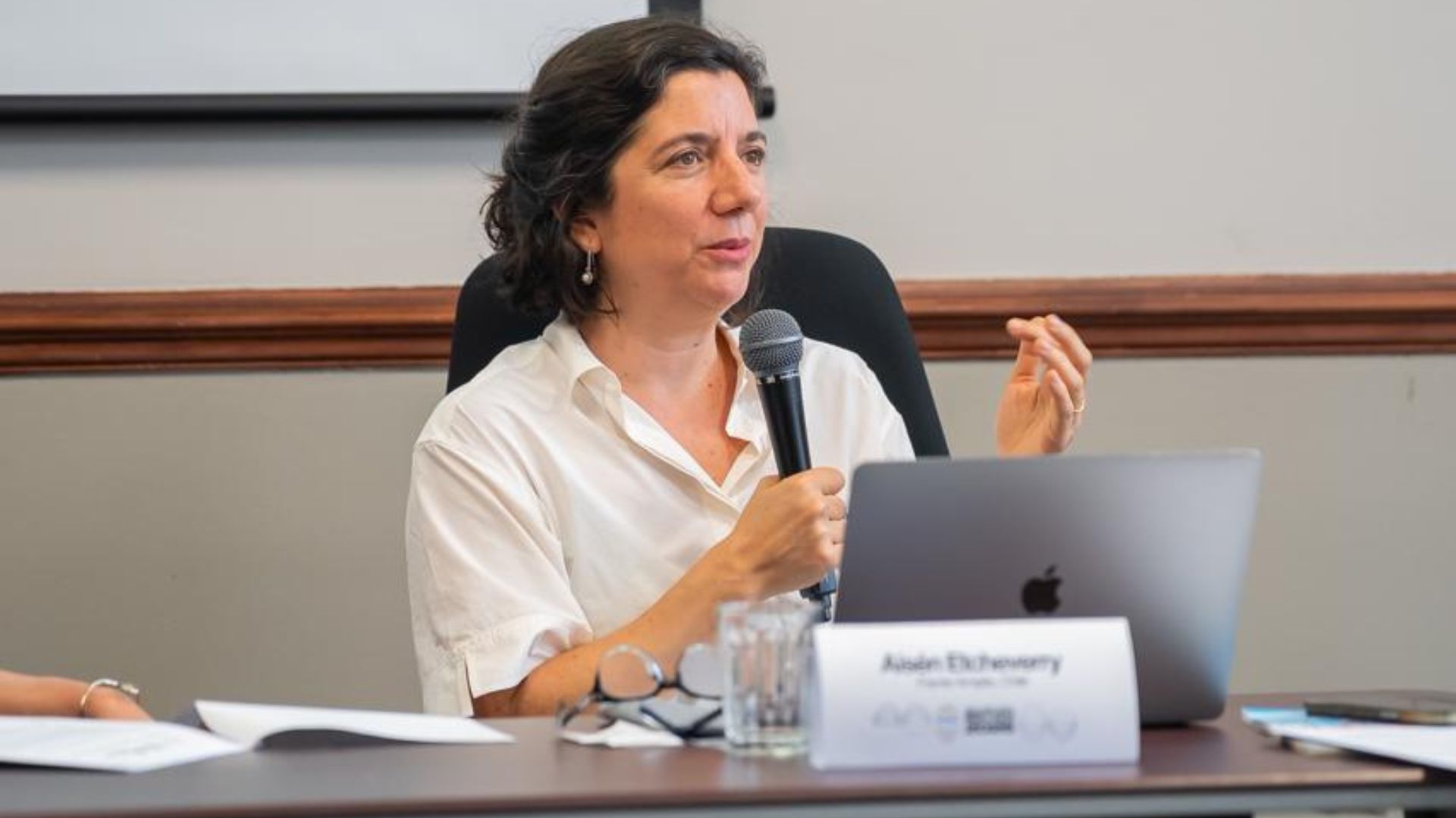 Aisén Etcheverry impulsa regulación regional de IA en foro internacional