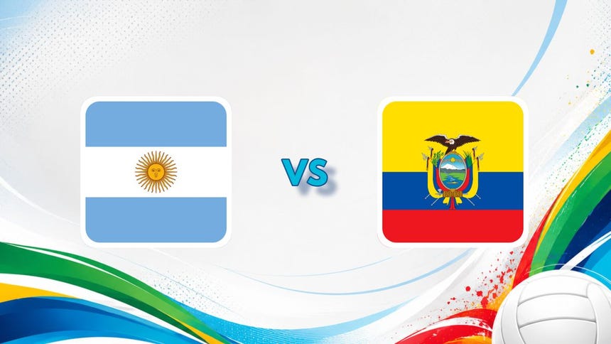 Argentina vs Ecuador: Partido de la Copa Sudamericana de Vóley 2026 en Perú