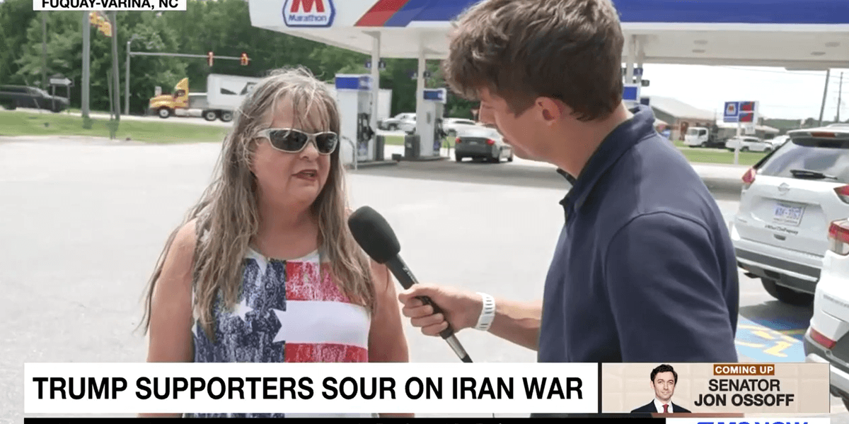 Trump Faces Backlash Over Iran War Among Core Supporters