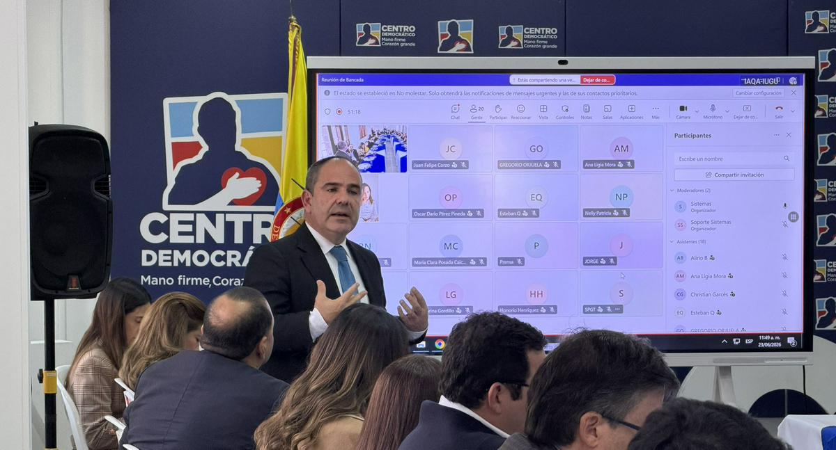 Jerónimo Uribe advierte sobre el futuro del Centro Democrático y su relación con el nuevo gobierno