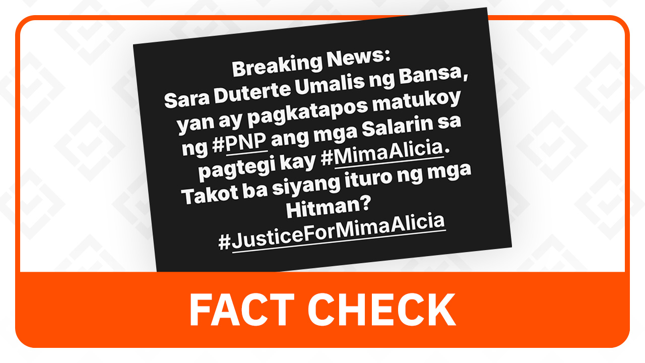 Vice President Sara Duterte's Overseas Trip: Clarifying the Reasons Behind Her Departure
