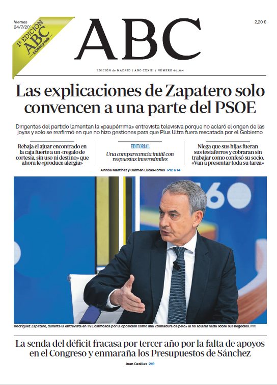 Portadas de prensa internacional: Noticias de Venezuela y el mundo del 24 de julio de 2026