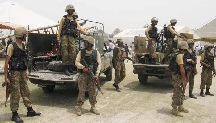 Security forces kill 12 militants in response to KP checkpost attack