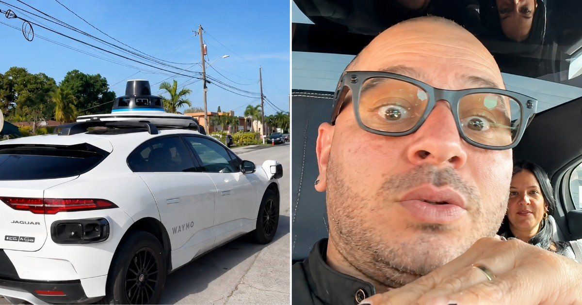 Cubanos experimentan taxi autónomo Waymo en Miami: reacción y detalles del servicio