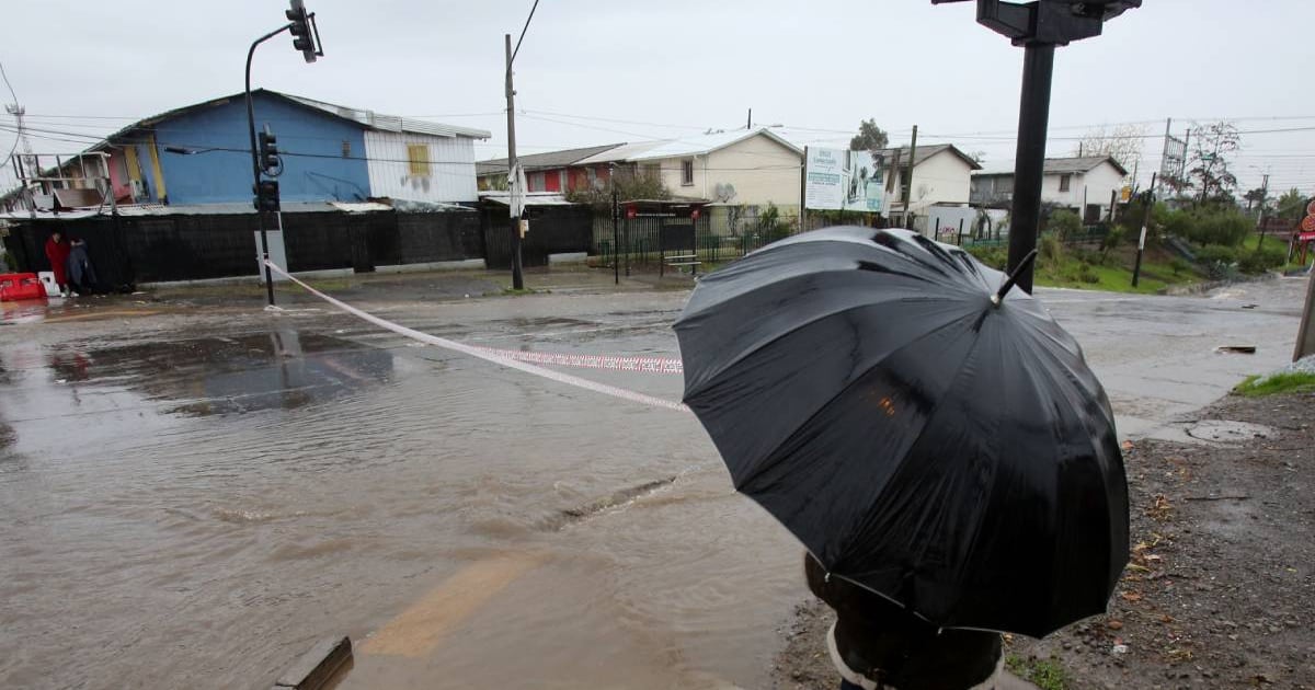 Lluvias y río atmosférico afectarán centro-sur de Chile