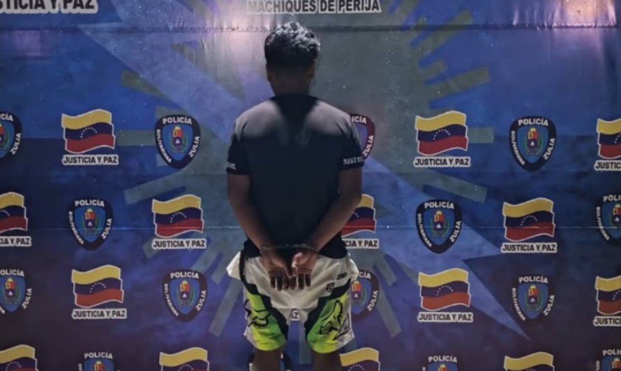 Detención de joven por agresión familiar en Zulia