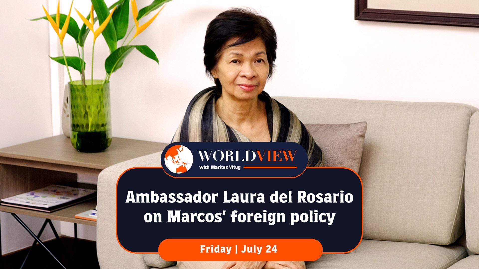Ambassador Laura del Rosario discusses Ferdinand Marcos Jr.'s foreign policy strategy
