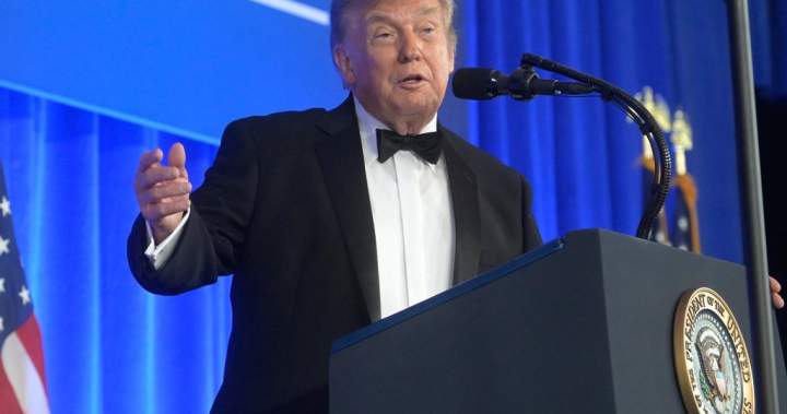 Rescheduled White House correspondents' dinner held after April shooting incident