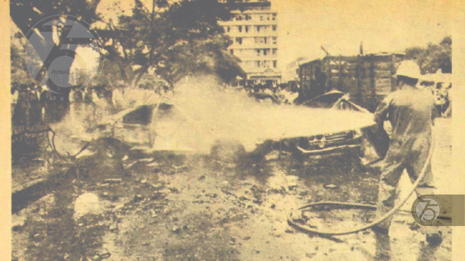 Atentado terrorista en el Parque Central el 5 de septiembre de 1980