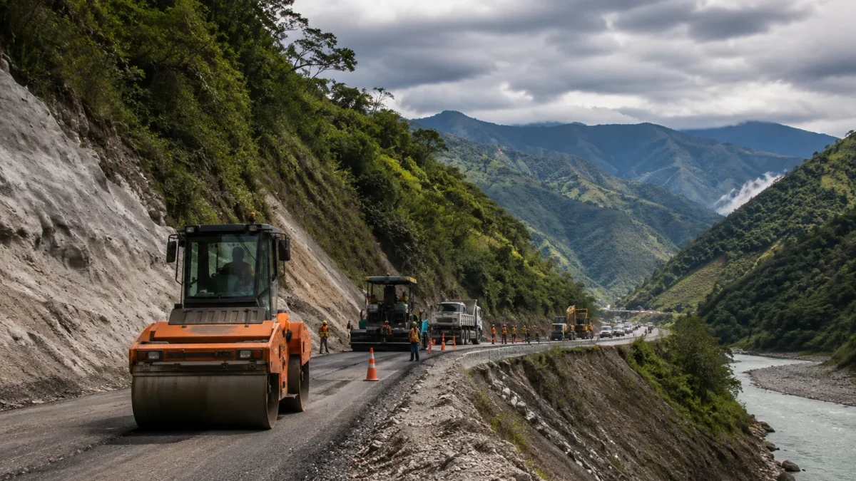 Ecuador evalúa concesión vial para mejorar mantenimiento de carreteras