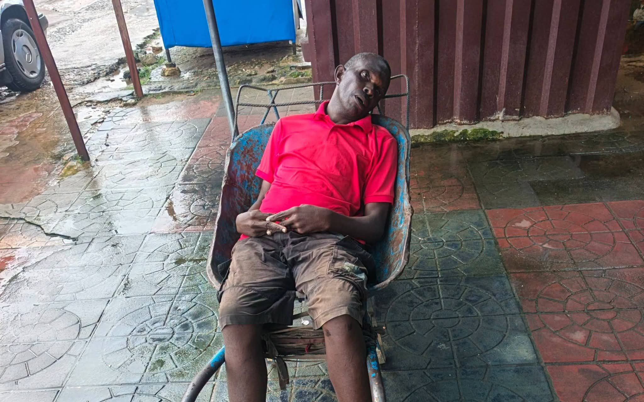 Unidentified man found dead in wheelbarrow during nap