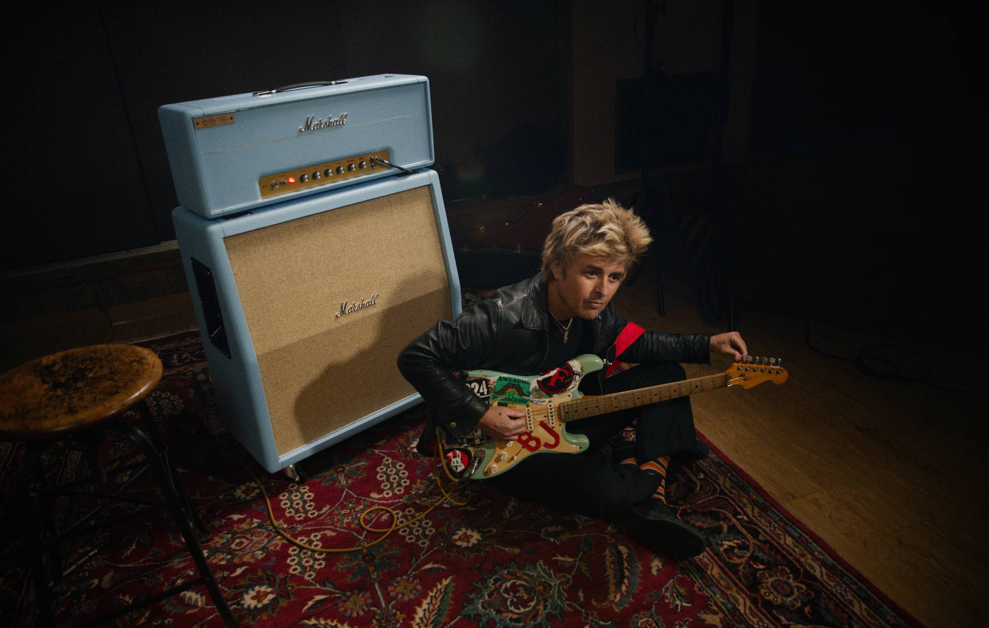 Billie Joe Armstrong unveils limited-edition guitar and Marshall amplifier collaboration