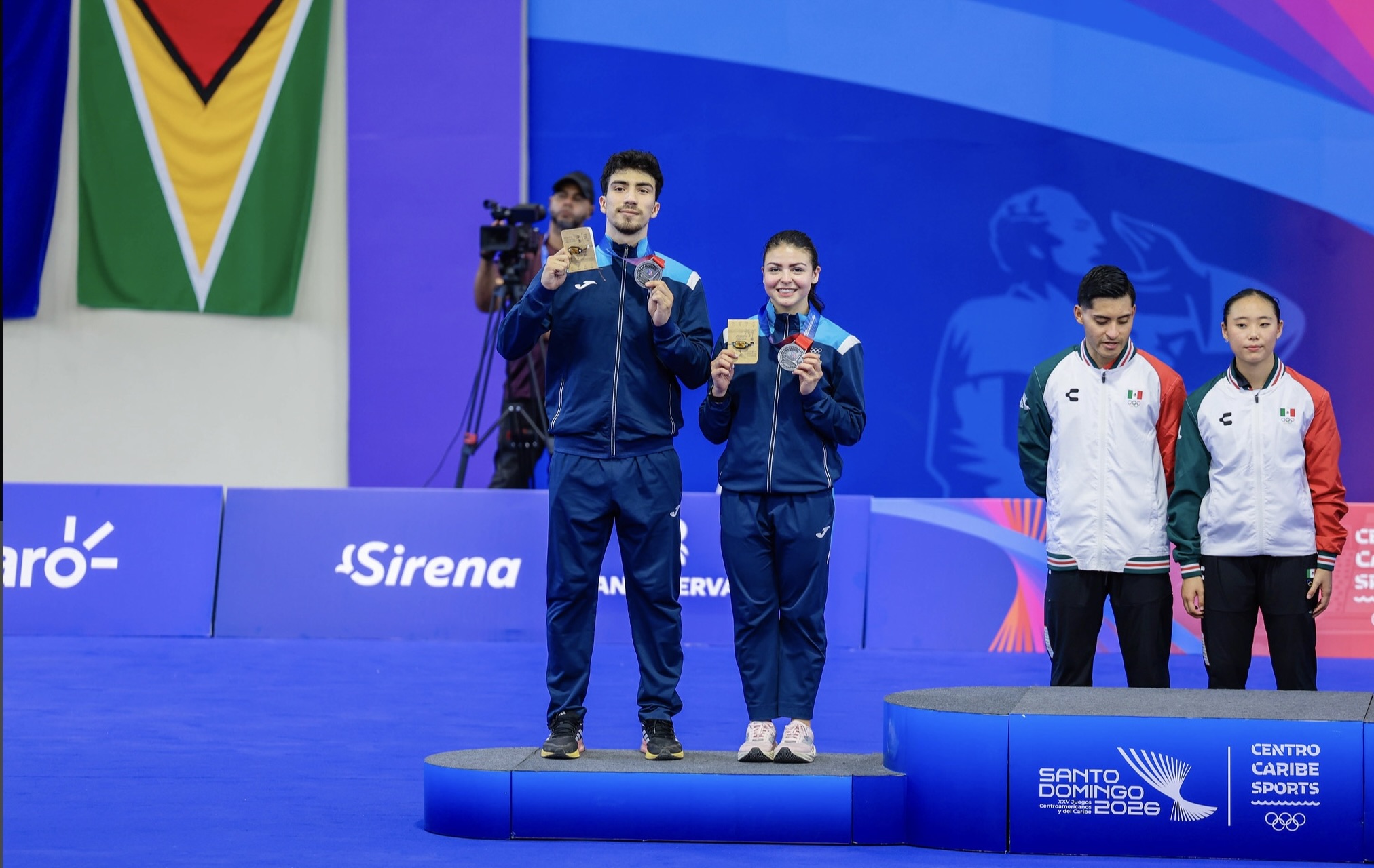 Guatemala obtiene cinco medallas en los Juegos Centroamericanos y del Caribe 2026
